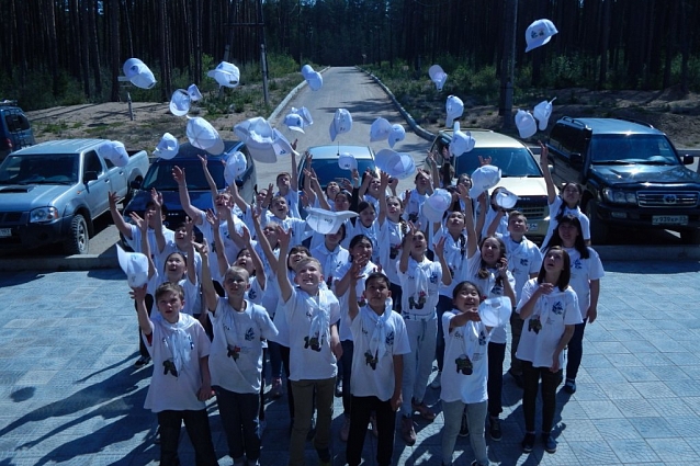 Бурятские школьники устроили флешмоб в рамках всероссийского экологического проекта «Заповедная смена»