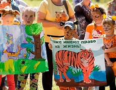 День тигра отметили школьники в рамках всероссийского проекта «Заповедная смена»