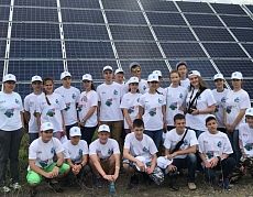 Школьники пройдут квест на крупнейшей в Сибири солнечной электростанции в рамках всероссийского образовательного проекта «Заповедная смена»